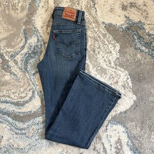 Levi's Women's 726 High Rise Flare Jeans. Women’s size 26X30.